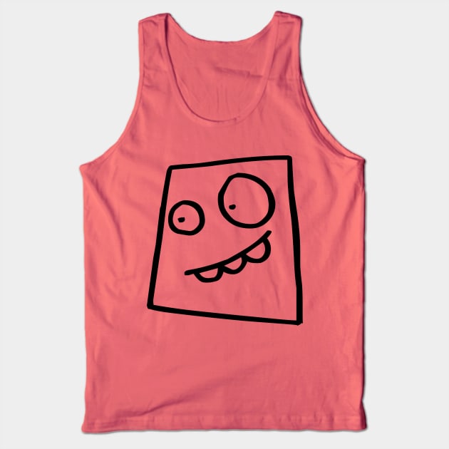Square heads – Moods 20 Tank Top by Everyday Magic